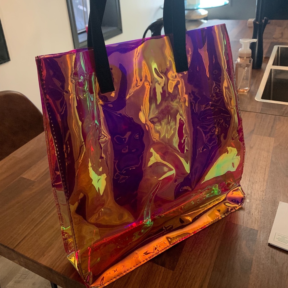 Skinny-dip Iridescent Shoulder Bag